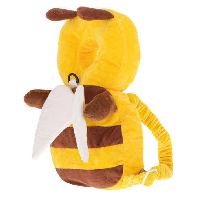 Pernă de protecție cap pentru primii pasi, cu ham de sustinere inclus, albina ,galben-maro [4]