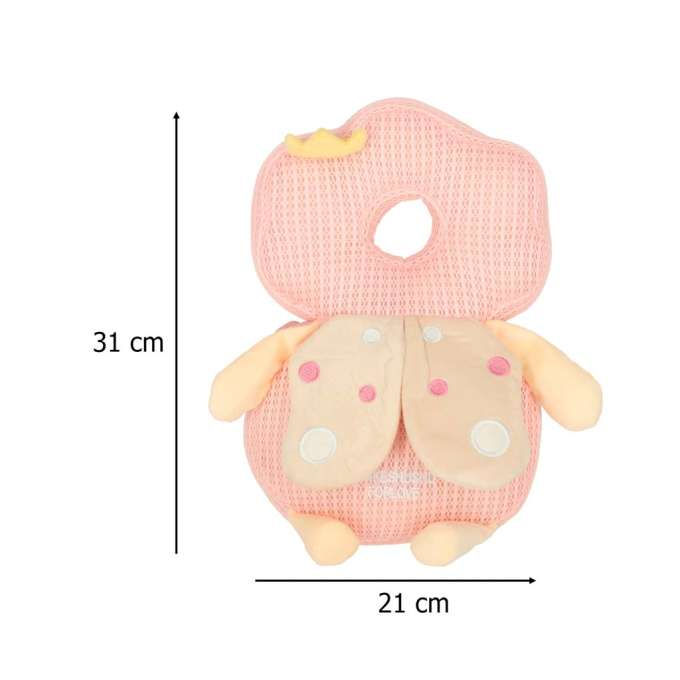 Pernă de protecție cap pentru primii pasi, rucsac de siguranță împotriva căderii, zana,roz pudra [8]