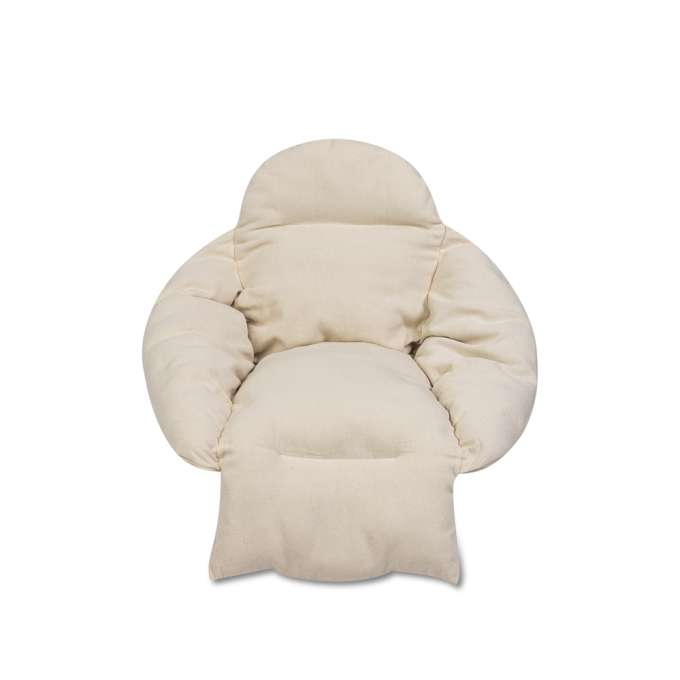 Pernă pentru balansoar suspendat, cuib de berză XXL ecru [1]