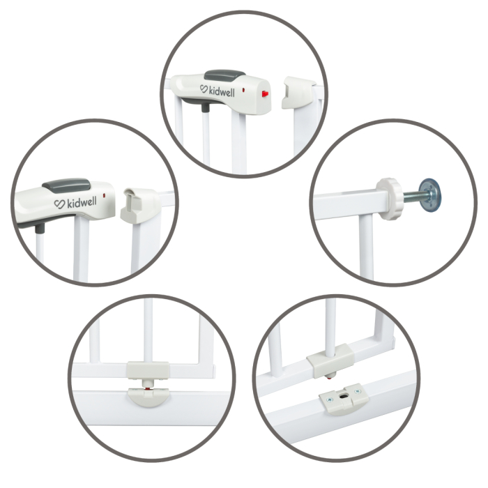 Poartă de siguranță Guarda White [4]