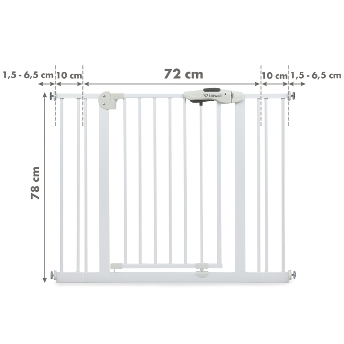 Poartă de siguranță Guarda White [2]