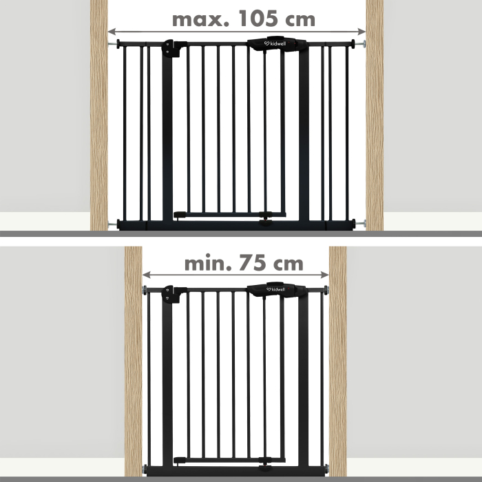Poartă de siguranță neagră Guarda [12]
