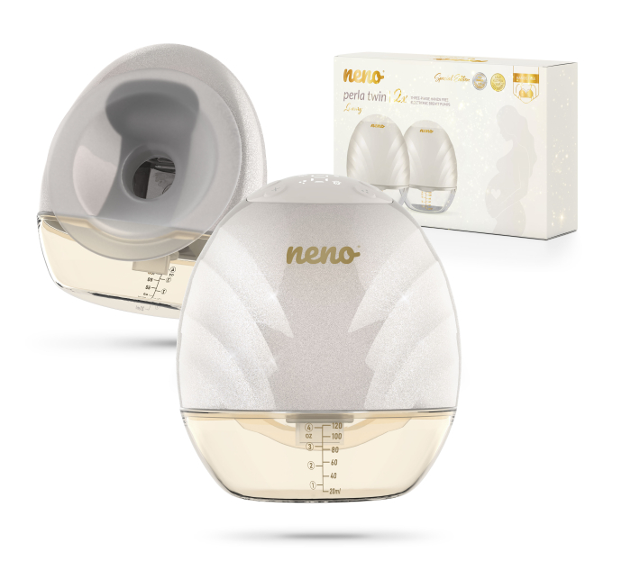 Pompă de sân dublă hands free wireless Neno Perla Twin –  premium 3 faze [8]