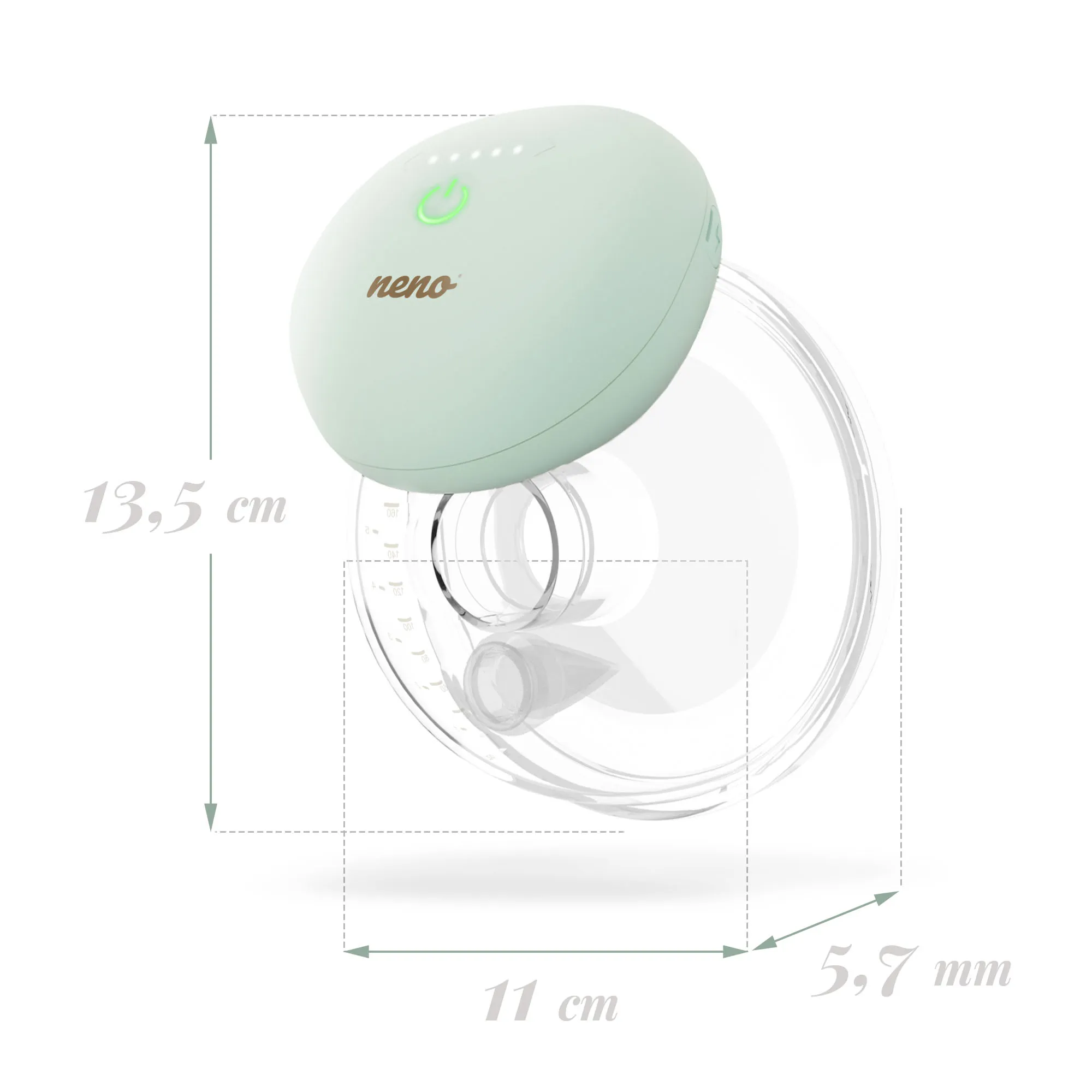 Pompă de sân electrică dublă hands free Neno Ovio Twin – pompă wireless pentru alăptare [12]