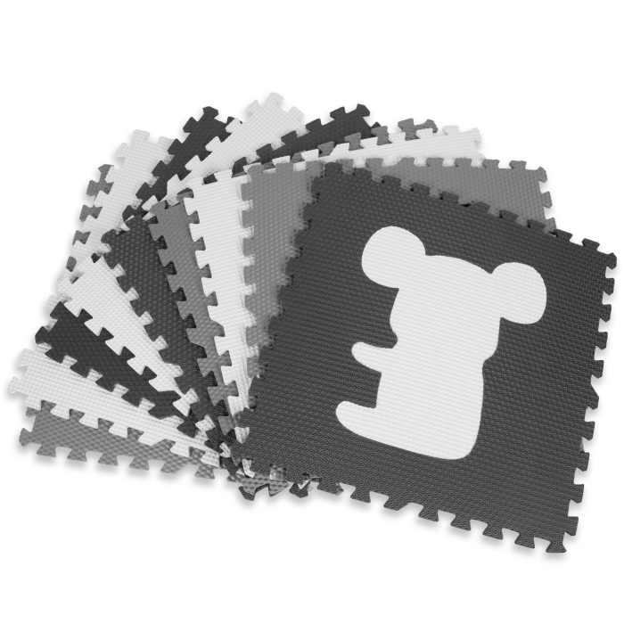 Salteluta de joaca pentru copii tip puzzle 179 x 179 CM Kidwell SENSO Tropical [4]