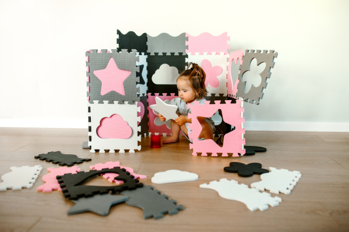 Salteluta de joaca tip puzzle kidwell happy - love [11]