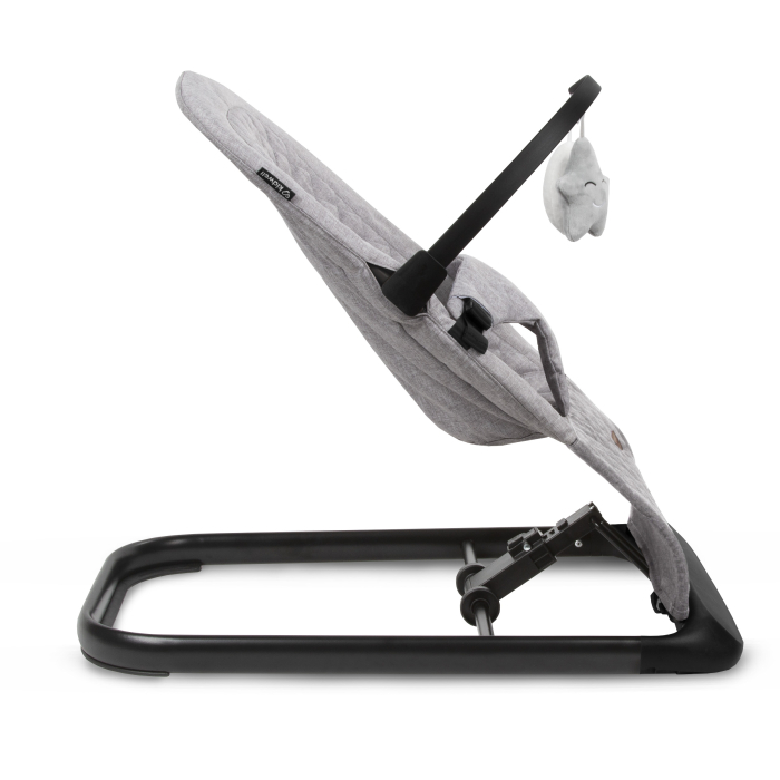 Scaun balansoar LARO gri/negru [3]