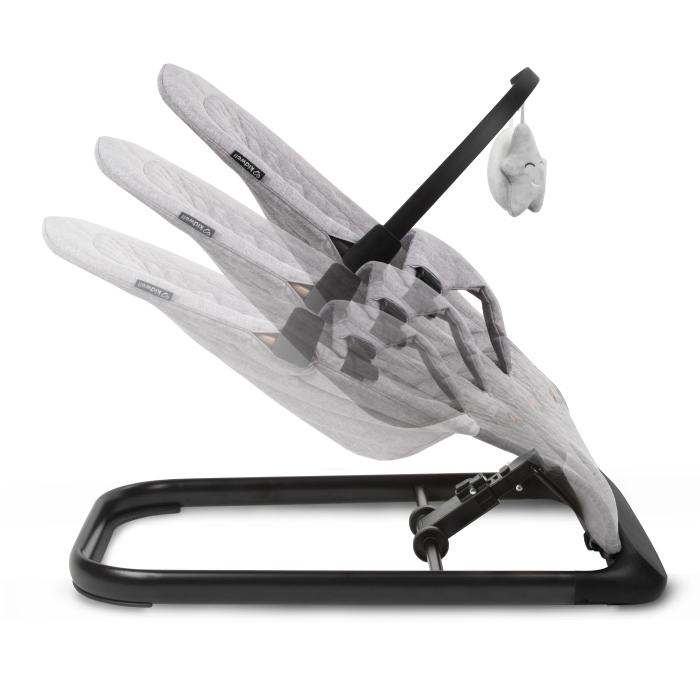 Scaun balansoar LARO gri/negru [6]