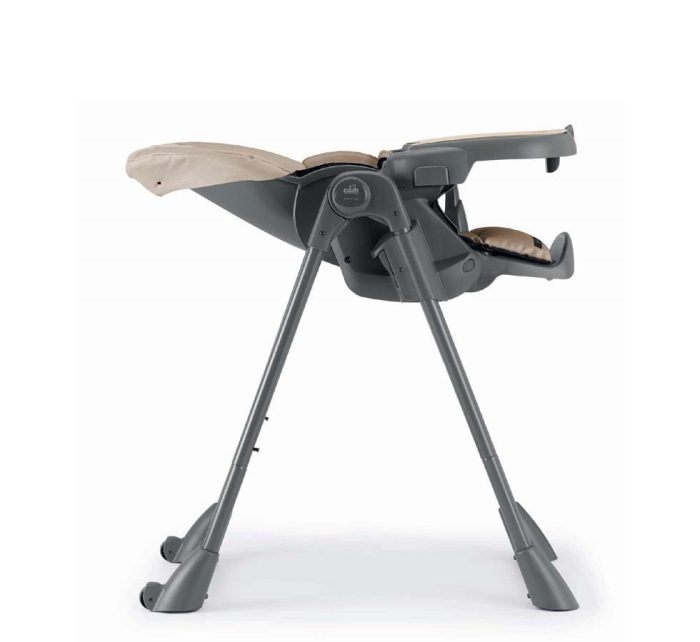 Scaun de Masă CAM Pappananna ICON AIR – ,Reglabil, Confortabil, Cu Spătar Rabatabil și Tăviță Detașabilă , bej [3]