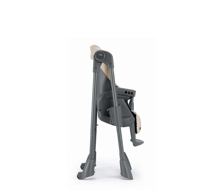 Scaun de Masă CAM Pappananna ICON AIR – ,Reglabil, Confortabil, Cu Spătar Rabatabil și Tăviță Detașabilă , bej [4]