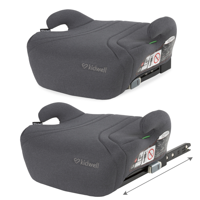 Scaun inaltator auto BONO, culoare GRI , 125-150cm, 15-36kg [2]