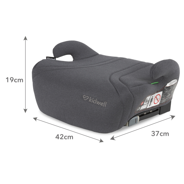 Scaun inaltator auto BONO, culoare GRI , 125-150cm, 15-36kg [9]