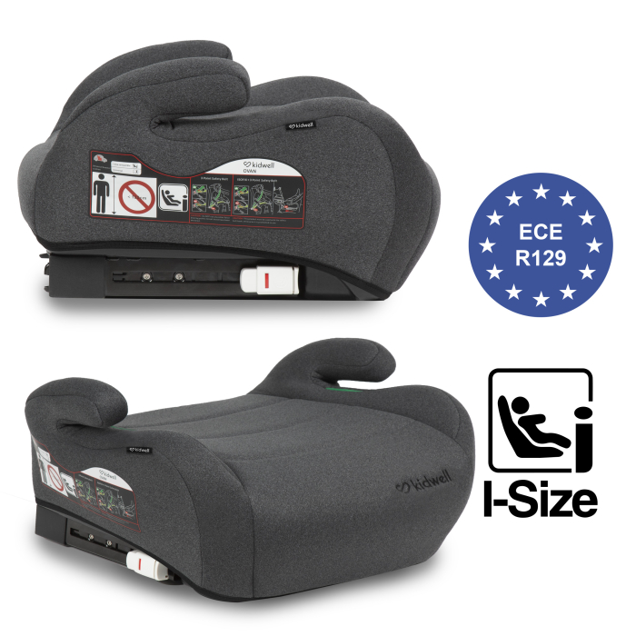 Scaun inaltator auto OVAN , culoare GRI, 125-150cm, 15-36kg [7]