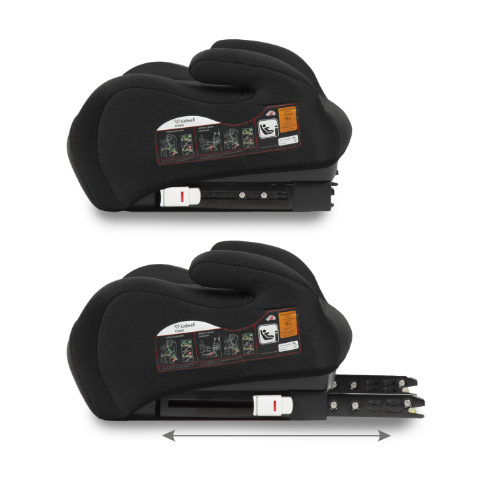 Scaun inaltator auto OVAN , culoare NEGRU, 125-150cm, 15-36kg [7]