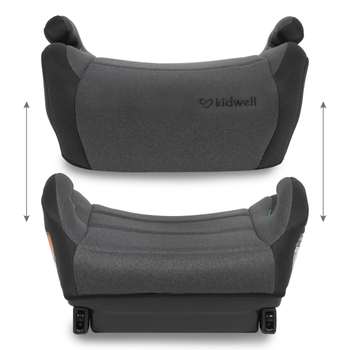 Scaun inaltator auto OVAN , culoare NEGRU-GRI, 125-150cm, 15-36kg [3]