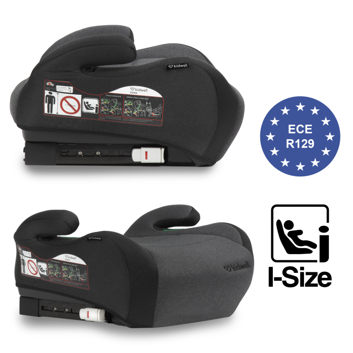 Scaun inaltator auto OVAN , culoare NEGRU-GRI, 125-150cm, 15-36kg [6]