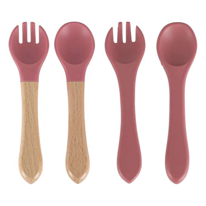 Set hranire din silicon pentru copii, crab 9 piese, crab, roz BPA FREE [7]