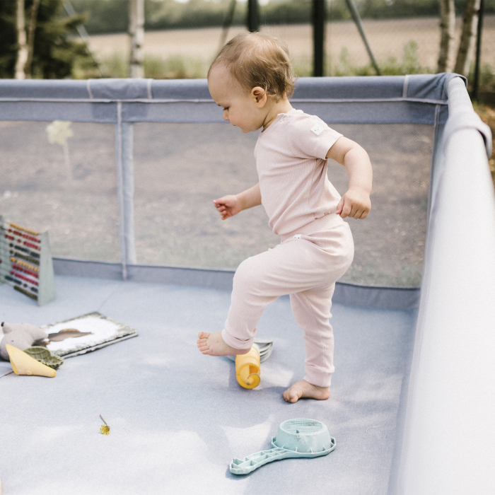 Tarc de joacă FANKO Gri 130x130 [12]