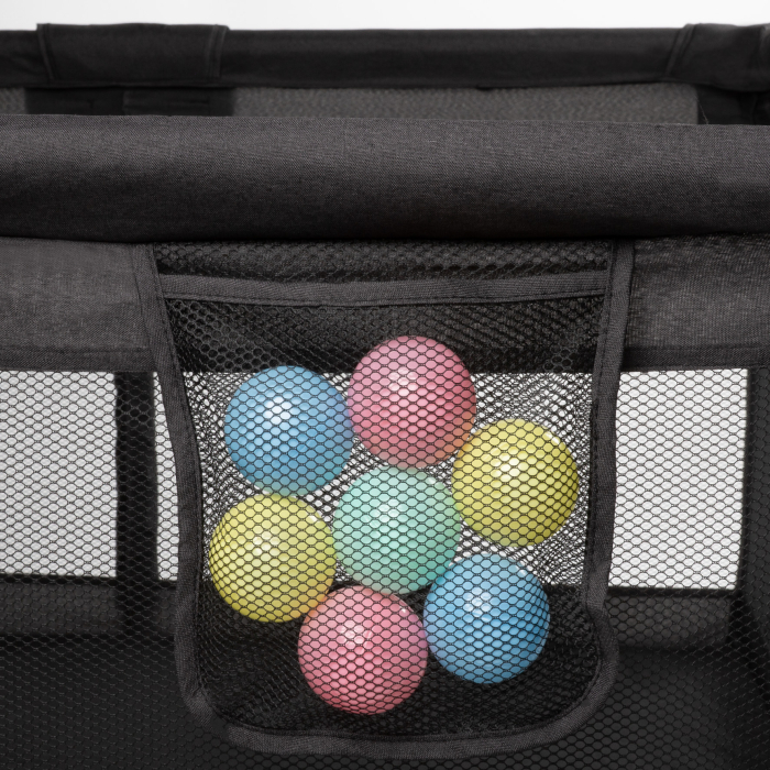 Tarc de joacă FANKO negru 120x180 [10]