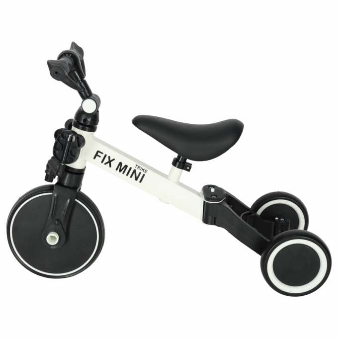 Tricicleta / bicicleta de echilibru Trike Fix Mini 3 în 1 cu pedale , culoare ALB [4]