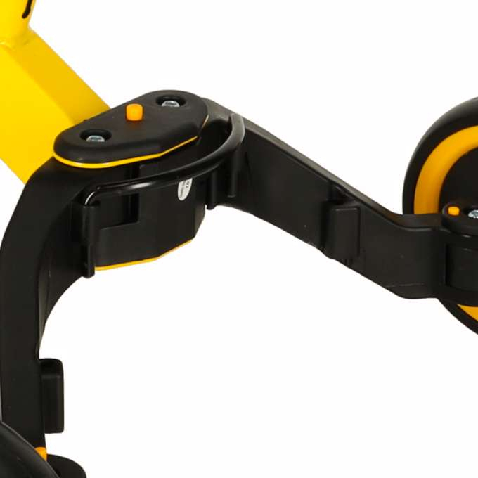 Tricicleta / bicicleta de echilibru Trike Fix Mini 3 în 1 cu pedale , culoare  GALBEN [12]