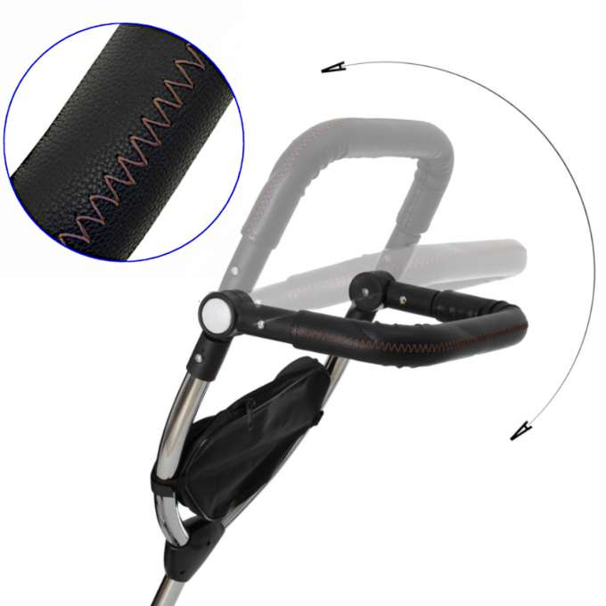 Tricicletă Trike Fix 3 în 1 cu copertină pivotantă reglabilă,  V3 neagră [13]