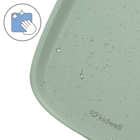 Saltea de infasat Kidwell TIBI Sage Green, spuma EVA, 50x70 cm [3]