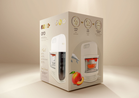 Neno Oro – blender cu gatire pentru bebelusi, 4 in 1 [17]