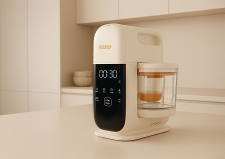 Electrocasnice pentru Bebelusi - Neno Oro – blender cu gatire pentru bebelusi, 4 in 1