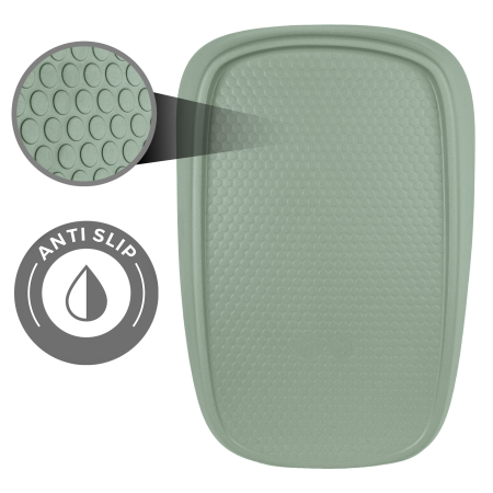 Saltea de infasat Kidwell TIBI Sage Green, spuma EVA, 50x70 cm [4]