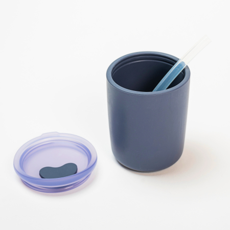 Set hranire bebelusi pentru diversificare din silicon, 6+ luni, Albastru [2]