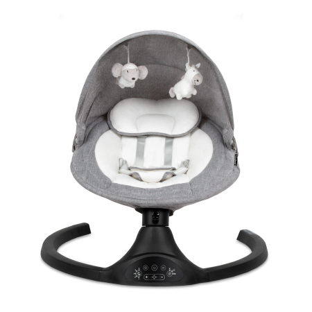 Balansoar electric 2 în 1 LUXI Dark Melange/Negru [9]