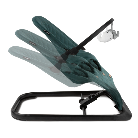 Scaun balansoar Laro Verde/Negru [7]