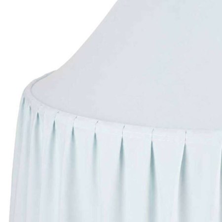 Baldachin pentru pat copii tip cort suspendat albastru 280 cm [6]