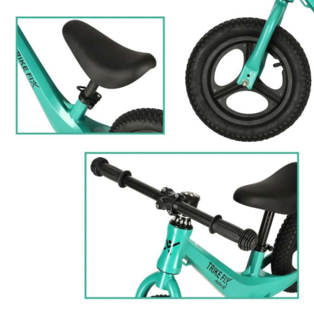 Bicicletă de echilibru Trike Fix Active X2 verde [4]
