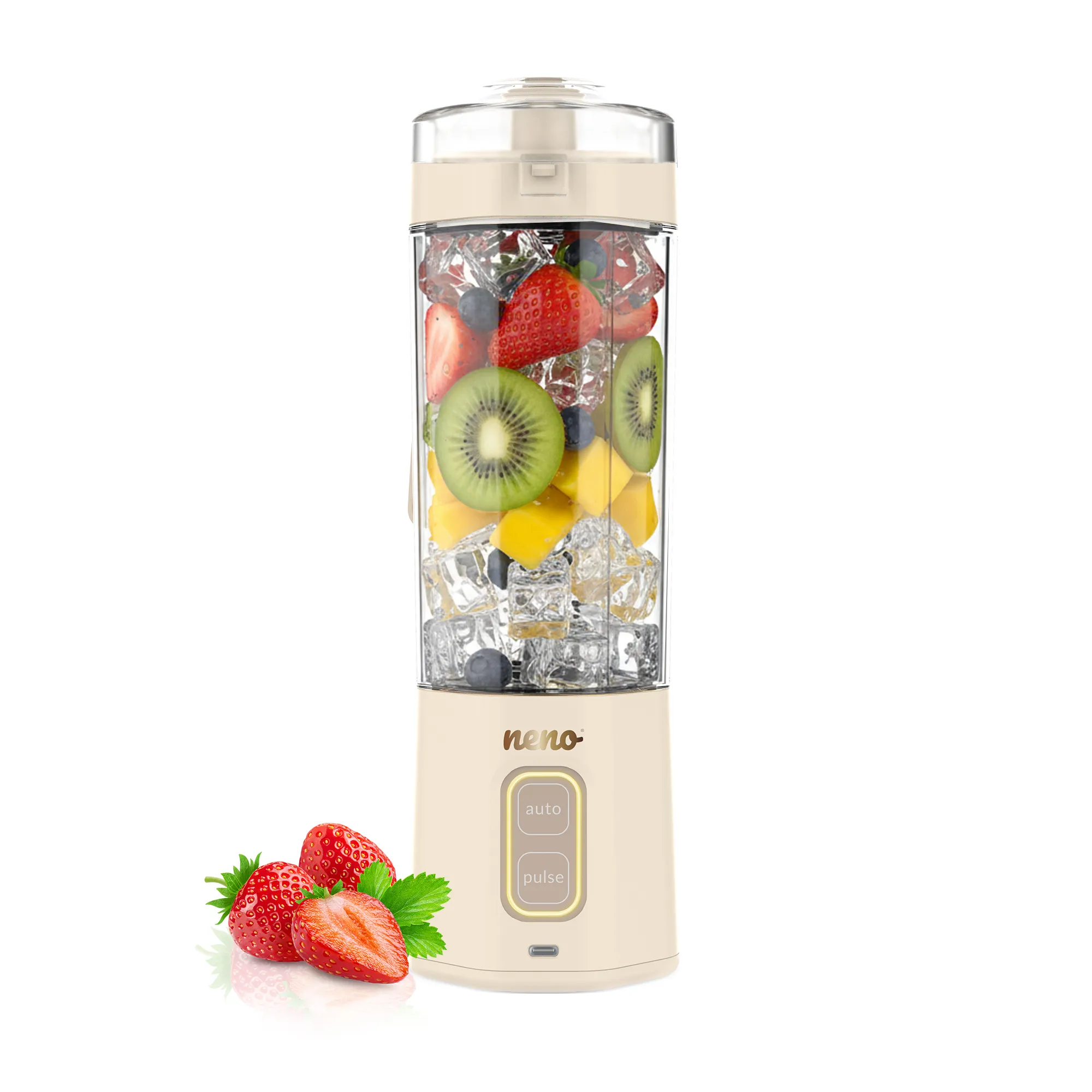 Blender portabil Neno Fresco – blender smoothie pentru bebeluși și călătorii [2]