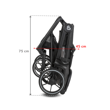 Cărucior multifunctional 2in 1 VELMONT, gri [14]