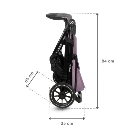 Cărucior ENZO roz [13]