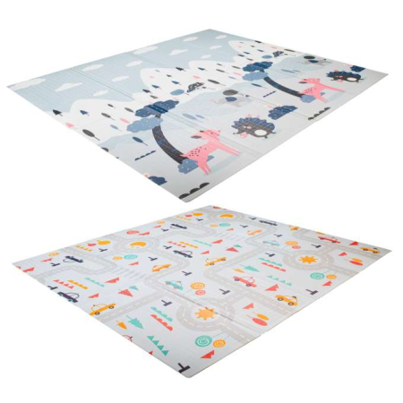 Covoraș educativ pentru copii stradă/pădure 177x158x0.8cm [13]