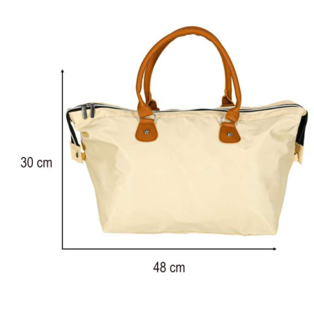 Geanta pentru bebeusi, Poliester, 48 x 30 x 21 cm, bej [9]