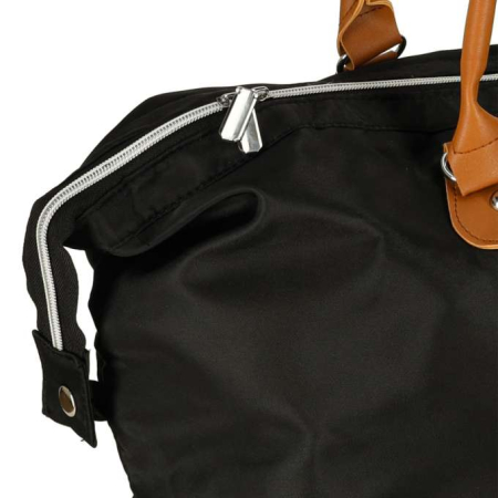 Geanta pentru bebeusi, Poliester, 48 x 30 x 21 cm, Negru [4]