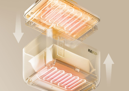 Incalzitor de servetele umede Neno Calme – 3 trepte de temperatura [12]