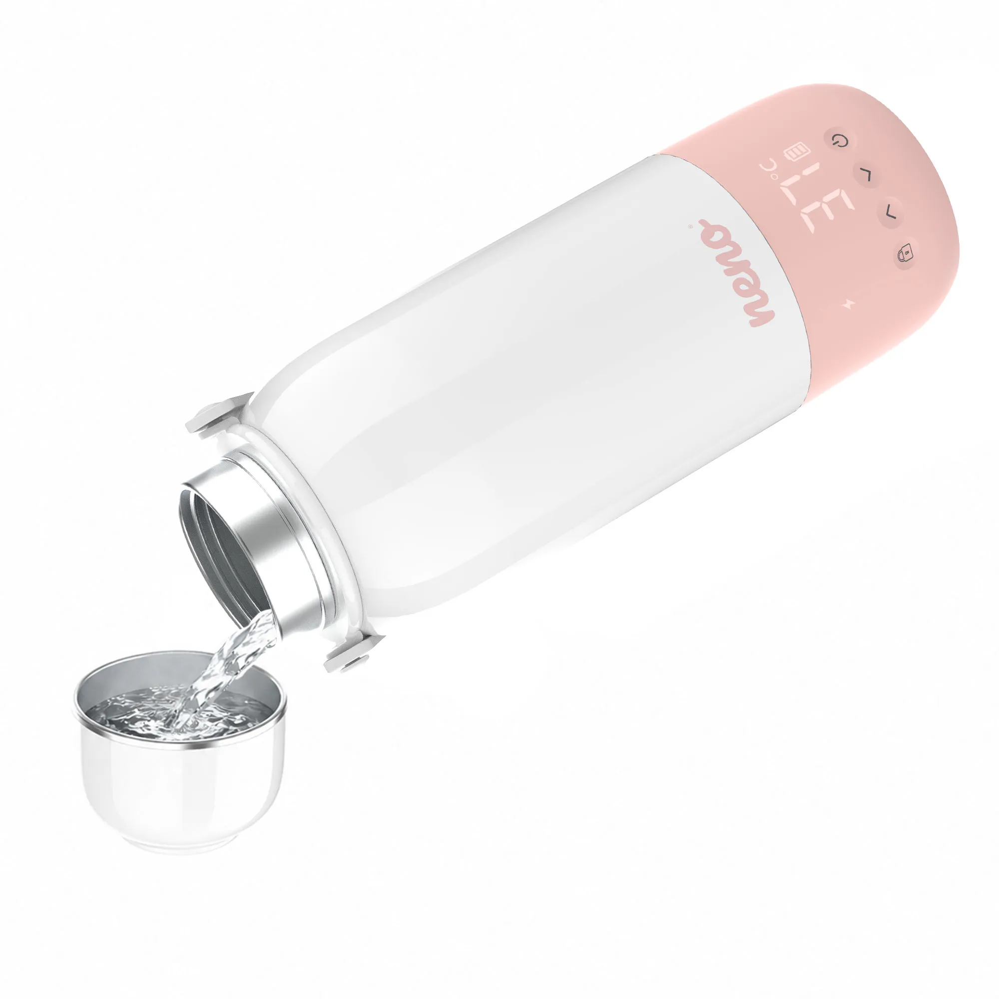 Incalzitor portabil pentru apa si lapte Neno Luvio, cu fierbere, 550 ml [16]