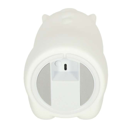 Lampă de veghe pentru copii, silicon, tactil, LED, alb, RGB, unicorn [4]