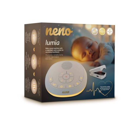 Lampă de veghe și white noise pentru bebeluși Neno Lumia – aparat sunete liniștitoare copii [5]