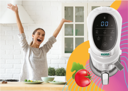 NENO CIBO-Aparat preparare mâncare bebeluși, blender cu aburi pentru diversificare [1]