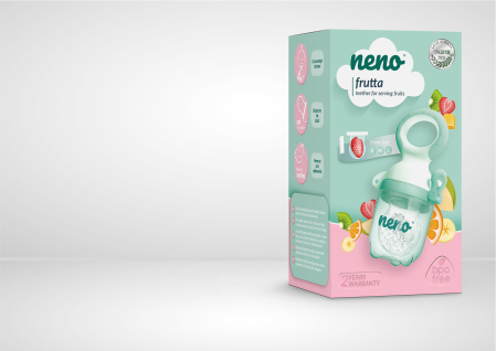 Suzetă pentru fructe bebeluși Neno Frutta – feeder hrană copii [7]