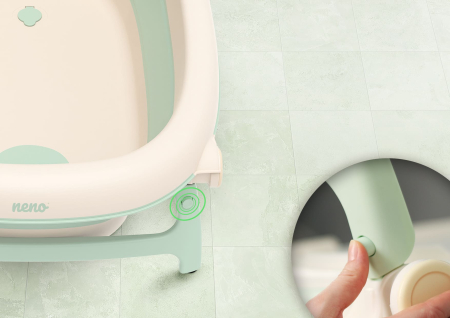 Cădiță pliabilă bebeluși Neno Lucy – cadă baie copii pliabilă [10]