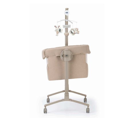 Pătuț Co-Sleeping Cullami – Pătuț Bebe Atașabil, Reglabil pe Înălțime, Cu Laterale Detașabile-bej [7]