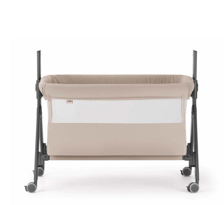 Pătuț Co-Sleeping Sempreconte Air – Bej, Pătuț Bebe Atașabil, Laterale Detașabile și Reglaj pe Înălțime [3]
